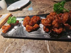 雪花糖醋里脊-绿茶餐厅(天津天河城店)