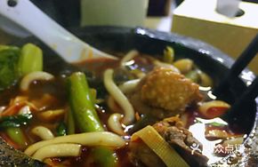 Chicken and Potato Noodles