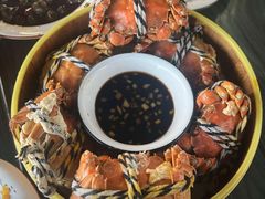 -七的湖·晚芳亭·阳澄湖农家菜·大闸蟹(莲花岛店)