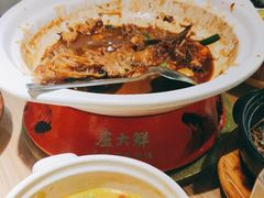 招牌鱼双宝捞饭-卢大鲜鱼头捞饭(美利广场店)