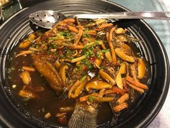 红烧黑河鱼-明仕度假山庄-中餐厅