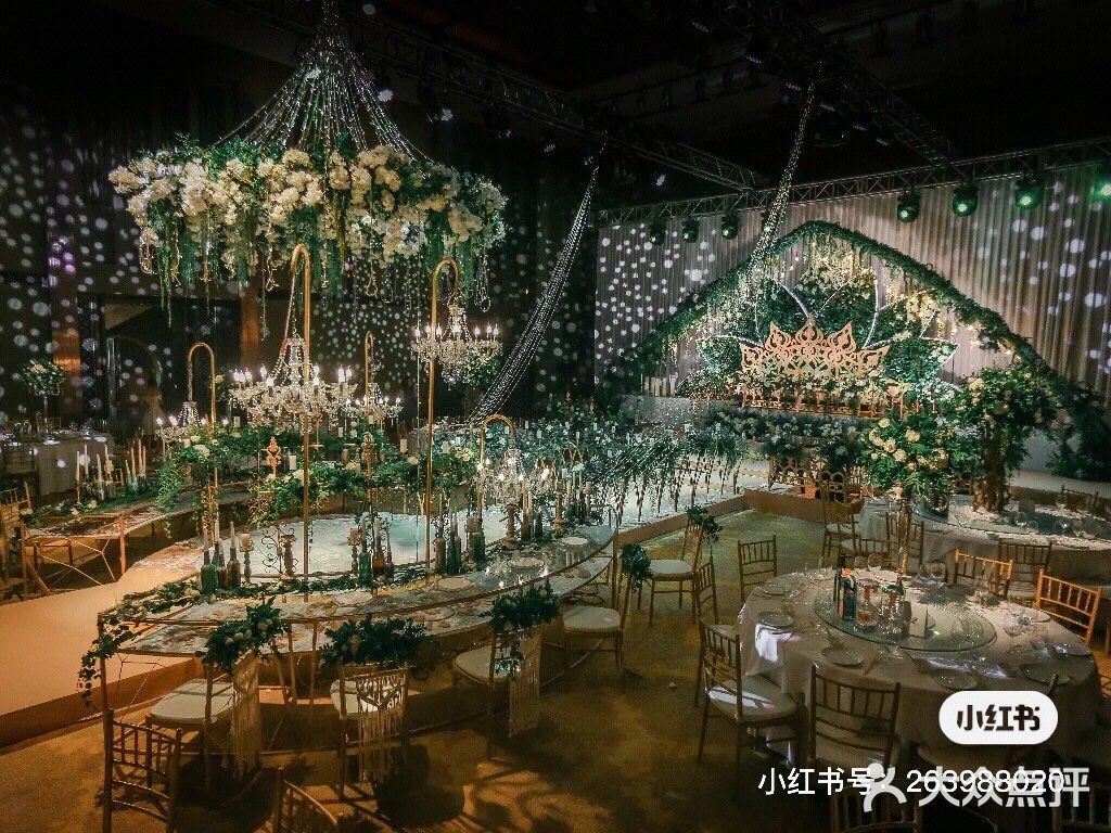 我的白绿香槟轻奢婚礼