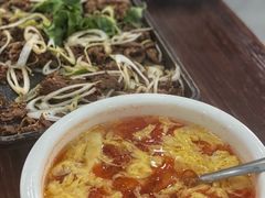 西红柿鸡蛋汤-清真永恒华威肉饼(潘家园店)