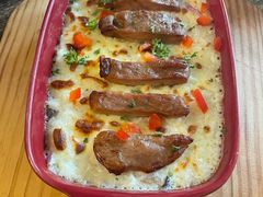 蘑菇鸡肉焗饭-彼芝奇比萨(红坊店)