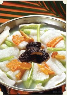 山菌竹笙锅-天厨妙香素食餐厅(清华店)