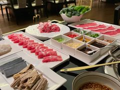 自助调料区-西安浐灞艾美酒店·汉江餐厅·火锅