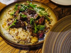 肉眼牛排蘑菇芝士烩饭-Cyclus Craft Kitchen薩克思手工厨房