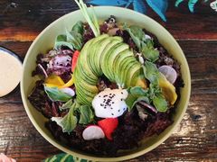 超模色拉配低温慢煮温泉蛋-烛影拾光观景餐厅·创意菜·摄影·小提琴(大唐不夜城店)