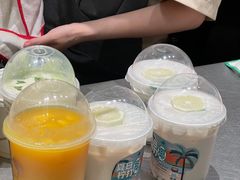 夏日柠打椰-喜茶(广州北京路惠福东店)