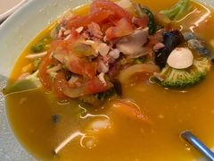 上汤西兰花-绿茶餐厅(成都大悦城店)