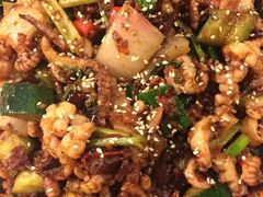 干锅鱿鱼-滋味烤鱼(祥和里店)