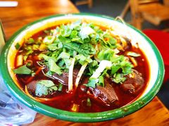 鸭血-拈签一笑黄牛肉辣卤串串