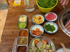 -明洞阿姨·韩式酱蟹烤肉·创意料理(三元桥店)