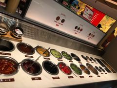 自助调料区-左庭右院鲜牛肉火锅(苏州园区永旺店)