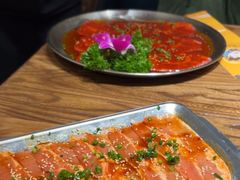 -明洞阿姨·韩式酱蟹烤肉·创意料理(三元桥店)