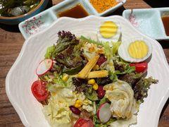 -明洞阿姨·韩式酱蟹烤肉·创意料理(三元桥店)