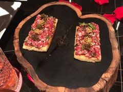 和牛肉塔塔-wann lounge 低温慢煮牛排·清吧