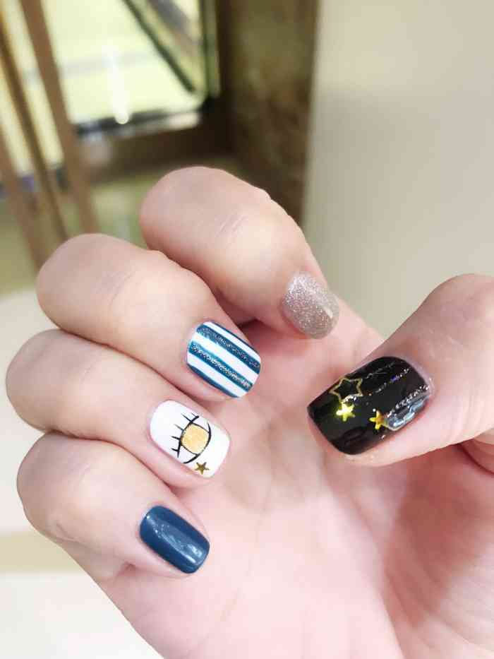 进巍美甲(太阳宫爱琴海店)-"【项目】手部美甲服务态度很好,做的很漂.