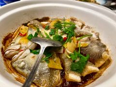 堂烹牛肝菌生焖鲈鱼-蔼若春.传承云南菜(金碧公园店)