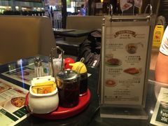 餐具摆设-翠华餐厅(湾仔店)