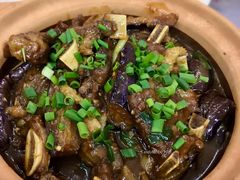 牛肋骨茄子煲-凤城康记饭店