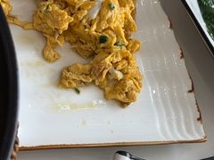 银鱼炒土鸡蛋-蟹天蟹地农家菜·阳澄湖大闸蟹(浅水湾店)