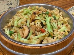 大盆有机菜花-呱呱叫民俗风味主题餐厅(沣峪口店)