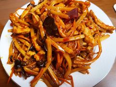 鱼香鸡丝-宝轩渔府·老字号海鲜·正宗津菜(水上店)
