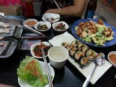 炸鸡色拉-郑阿姨的家·이모네·韩料&烤肉(武川路店)