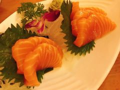 三文鱼刺身-竹马炭火烤肉(利济北路店)