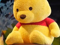 -小镇影院迪士尼小熊Duffy与他的朋友合影地