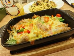 肉酱香肠芝士酸菜焗饭-萨莉亚意式餐厅(黄村高德汇店)