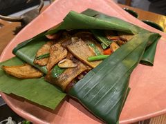 包烧野生牛肝菌-云海肴·汽锅鸡·云南菜(苏州中心店)