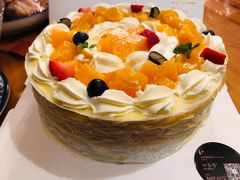 动物奶油榴莲千层蛋糕-艾加柒克蛋糕茶歇甜品台(春熙路店)