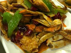辣炒蟹子-大鹅岛绿色生态美食园