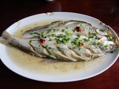 清蒸白丝鱼-沈厅酒家(周庄店)
