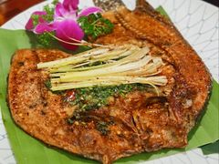 香茅草烤罗非鱼-紫滇源云南生态菜(丹凤街店)