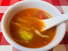 番茄酸汤攸面鱼鱼-西贝(吴江路湟普汇店)