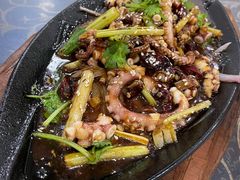 铁板八爪鱼-郭姐·威海渔村(黄兴路店)