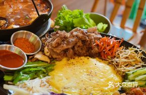 Korean Beef Baked Egg