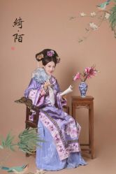 -后宫·古装汉服京剧儿童亲子全家福摄影