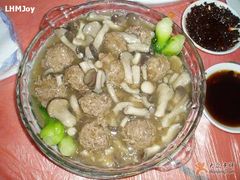 鸡菌牛肉丸-长春观斋补堂素菜馆