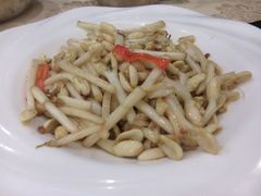 炒花生苗-潮喜竹溪荔湖酒家(荔枝湾店)