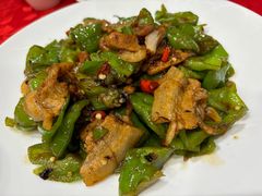 下饭辣椒炒肉-正阳门饭庄·烤鸭·北京菜(万丰路七里庄店)
