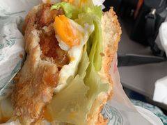 中式炸鸡汉堡-幸运小丑汉堡(Bay Area本店)
