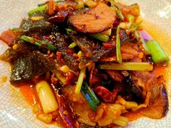 蕨粑炒腊肉-山石榴·贵州菜(丰盛里店)