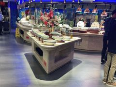 自助取餐区-乔哥铭洋海鲜自助(皇城恒隆广场店)