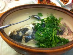 砂锅鱼头-风味小馆(天目湖宾馆店)