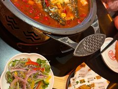-探鱼·鲜青椒爽麻烤鱼(广州欣荣广场店)