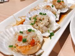 蒜蓉蒸扇贝-避风塘(宝山万达店)